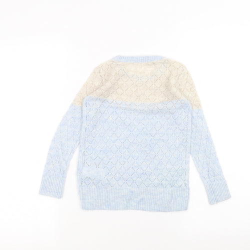Gap Girls Blue  Rayon Pullover Jumper Size XS