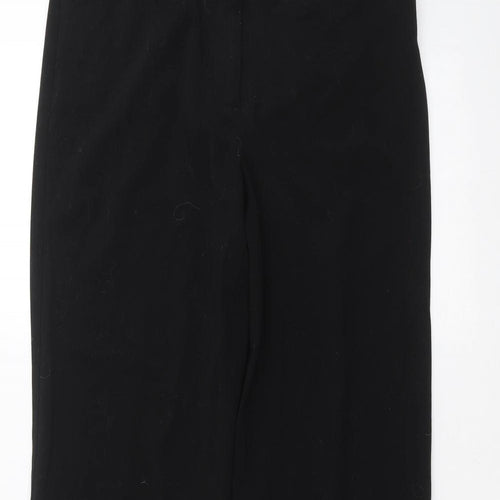 Now Womens Black   Trousers  Size 10 L28 in
