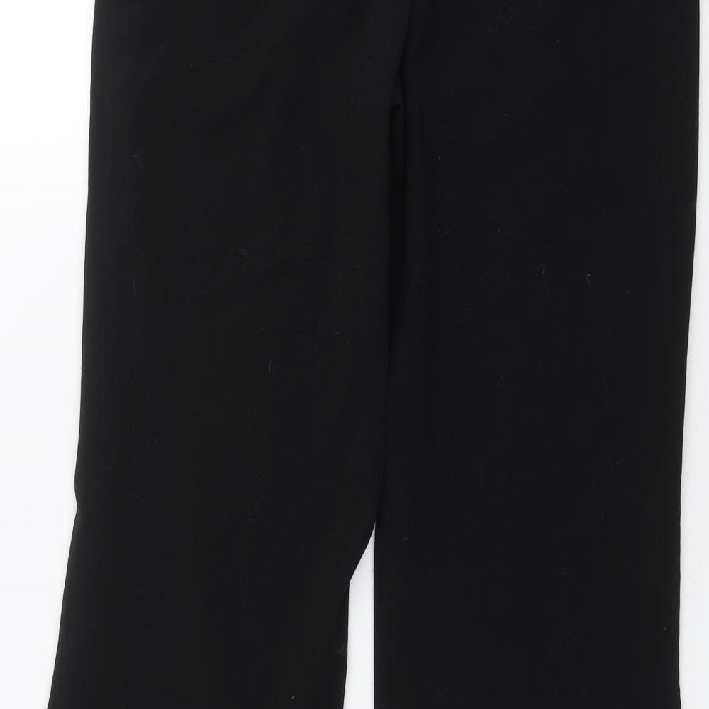 Now Womens Black   Trousers  Size 10 L28 in