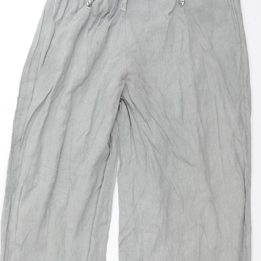White Stuff Womens Blue   Trousers  Size 12 L28 in