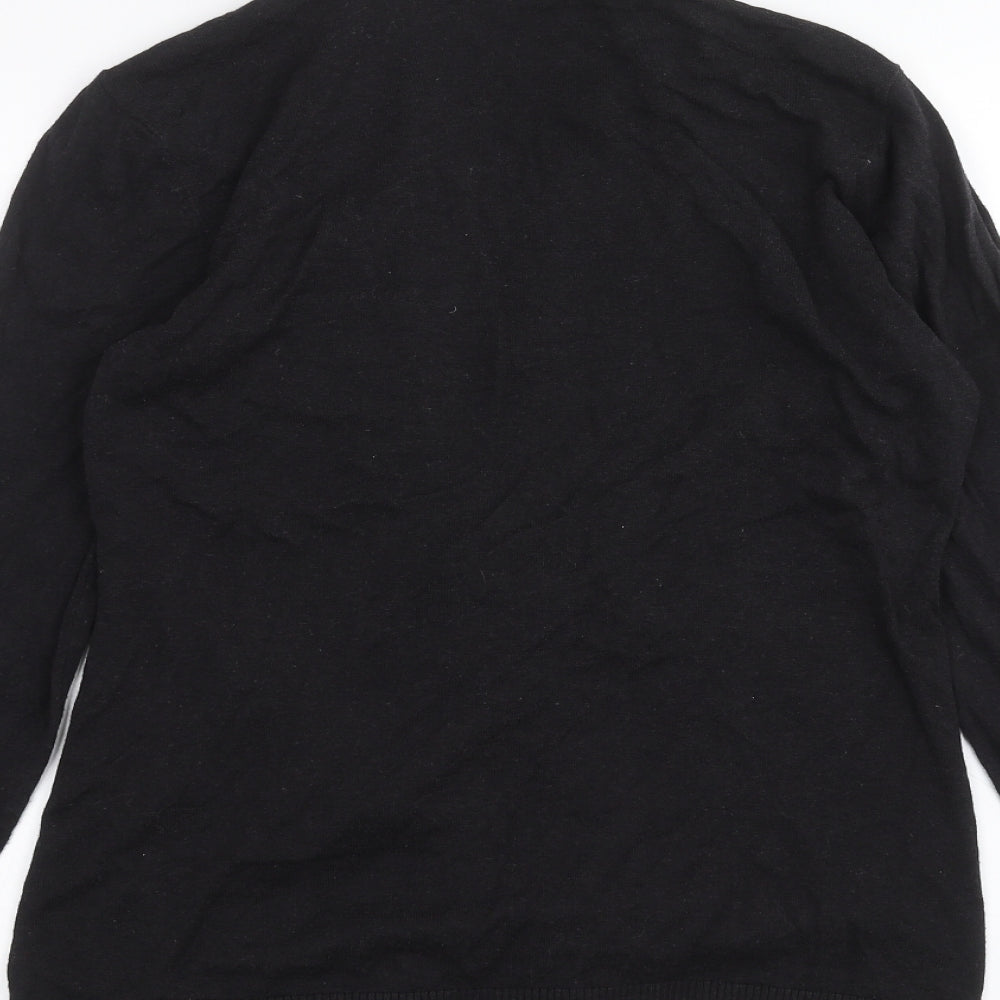 PEP & CO Womens Black   Cardigan Jumper Size 16