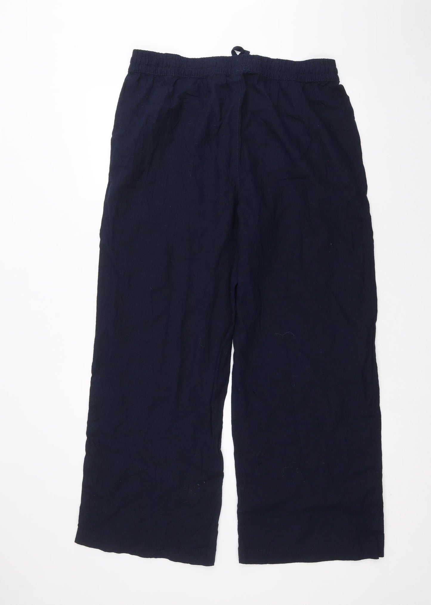 Marks and Spencer Womens Blue   Trousers  Size 16 L27 in