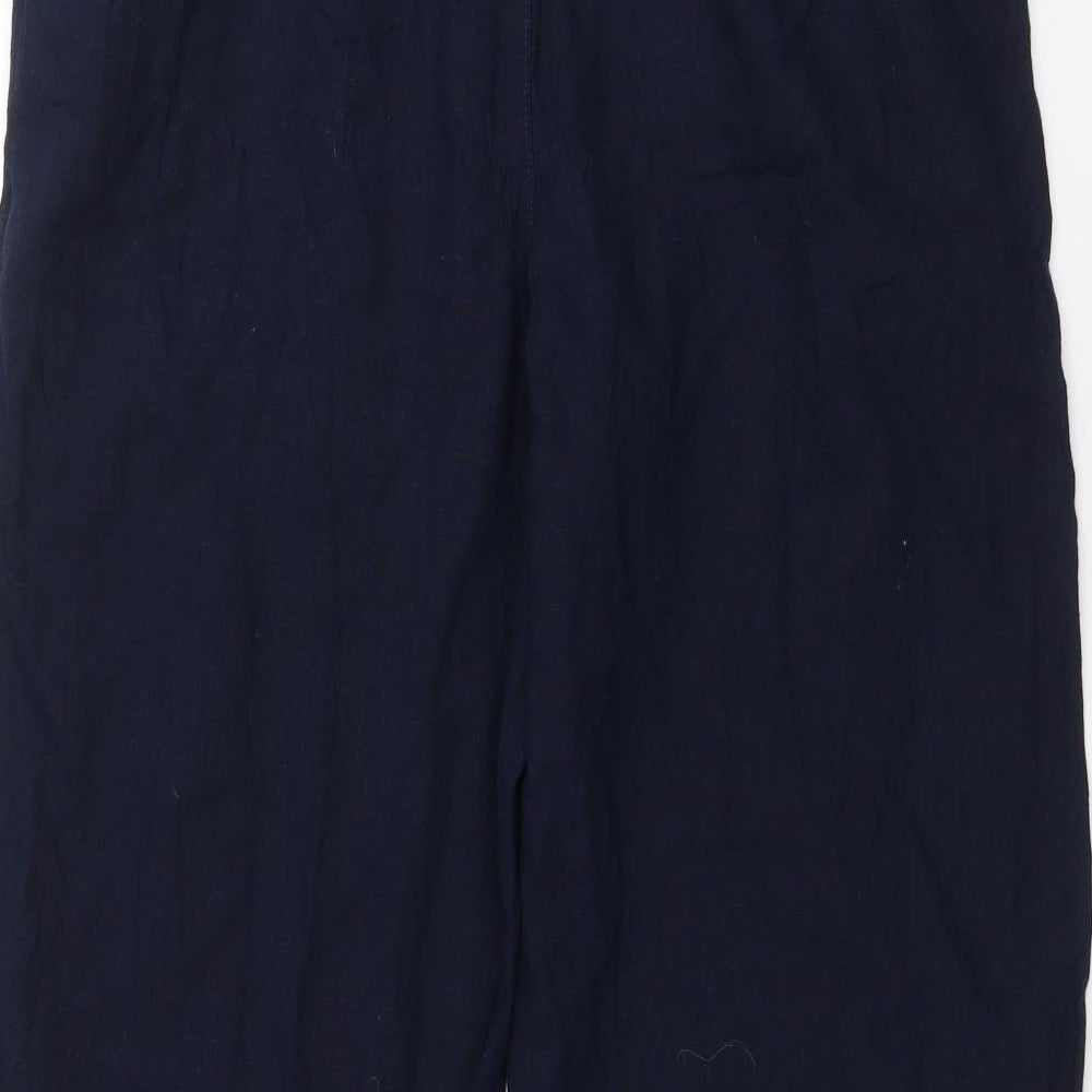 Marks and Spencer Womens Blue   Trousers  Size 16 L27 in