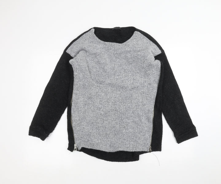 River Island Womens Black Pullover Jumper Size 8