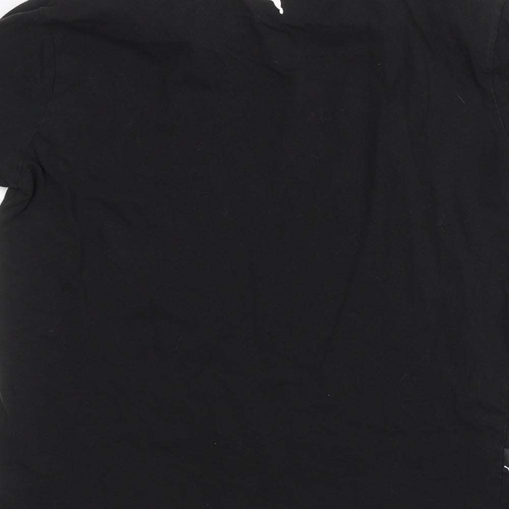 PUMA Mens Black    T-Shirt Size S