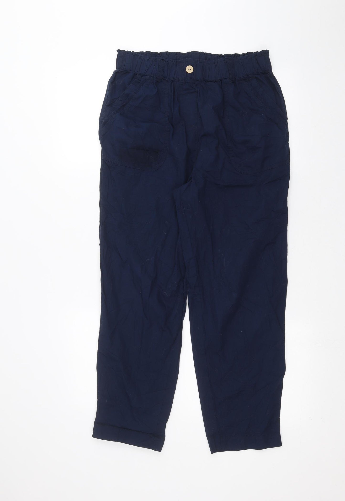 George Womens Blue   Trousers  Size 12 L25 in