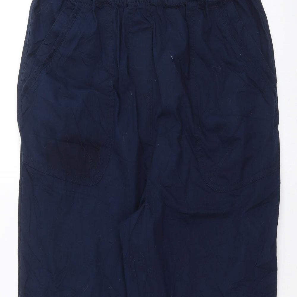 George Womens Blue   Trousers  Size 12 L25 in