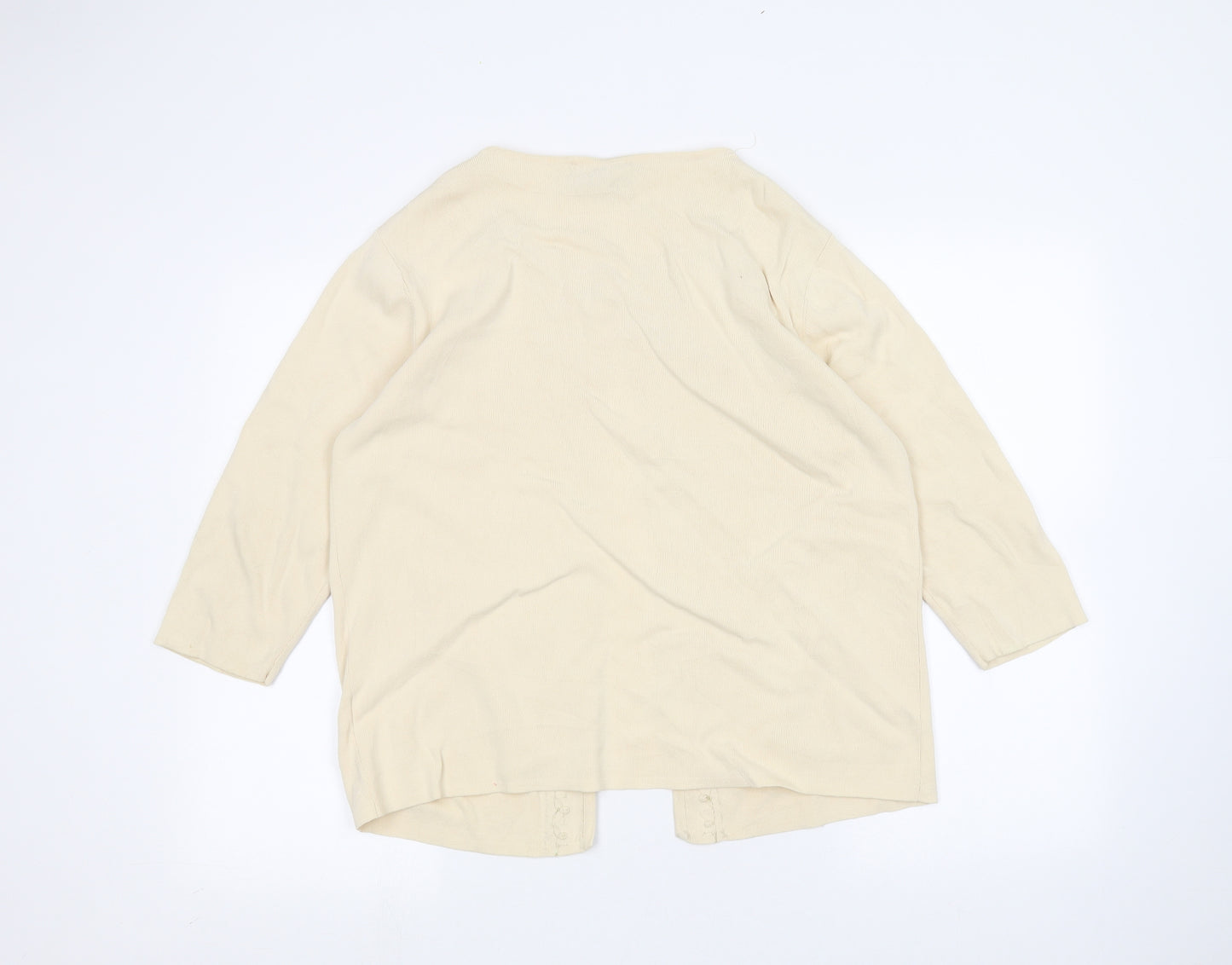 casamia Womens Beige   Cardigan Jumper Size M