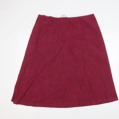 Eastex Womens Purple   A-Line Skirt Size 18