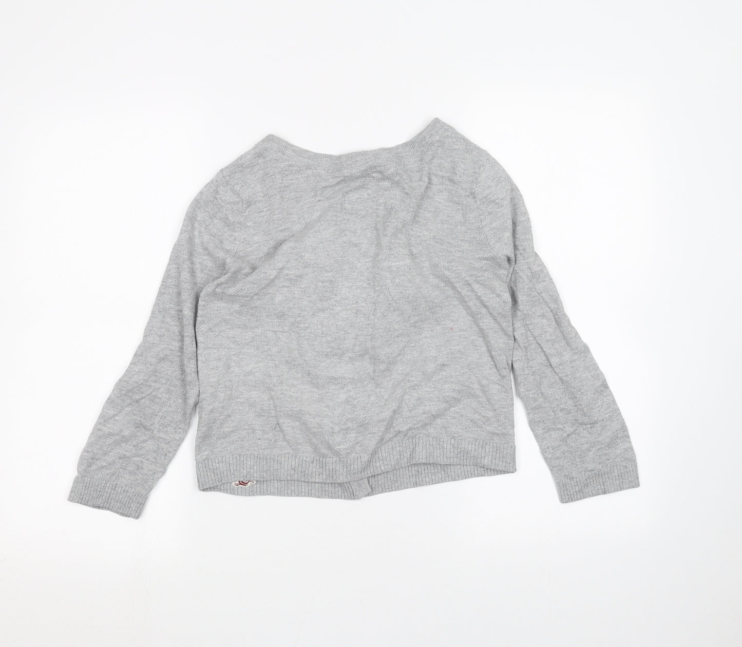 Hollister Womens Grey   Cardigan Jumper Size M
