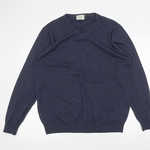 George Mens Blue   Pullover Jumper Size XL