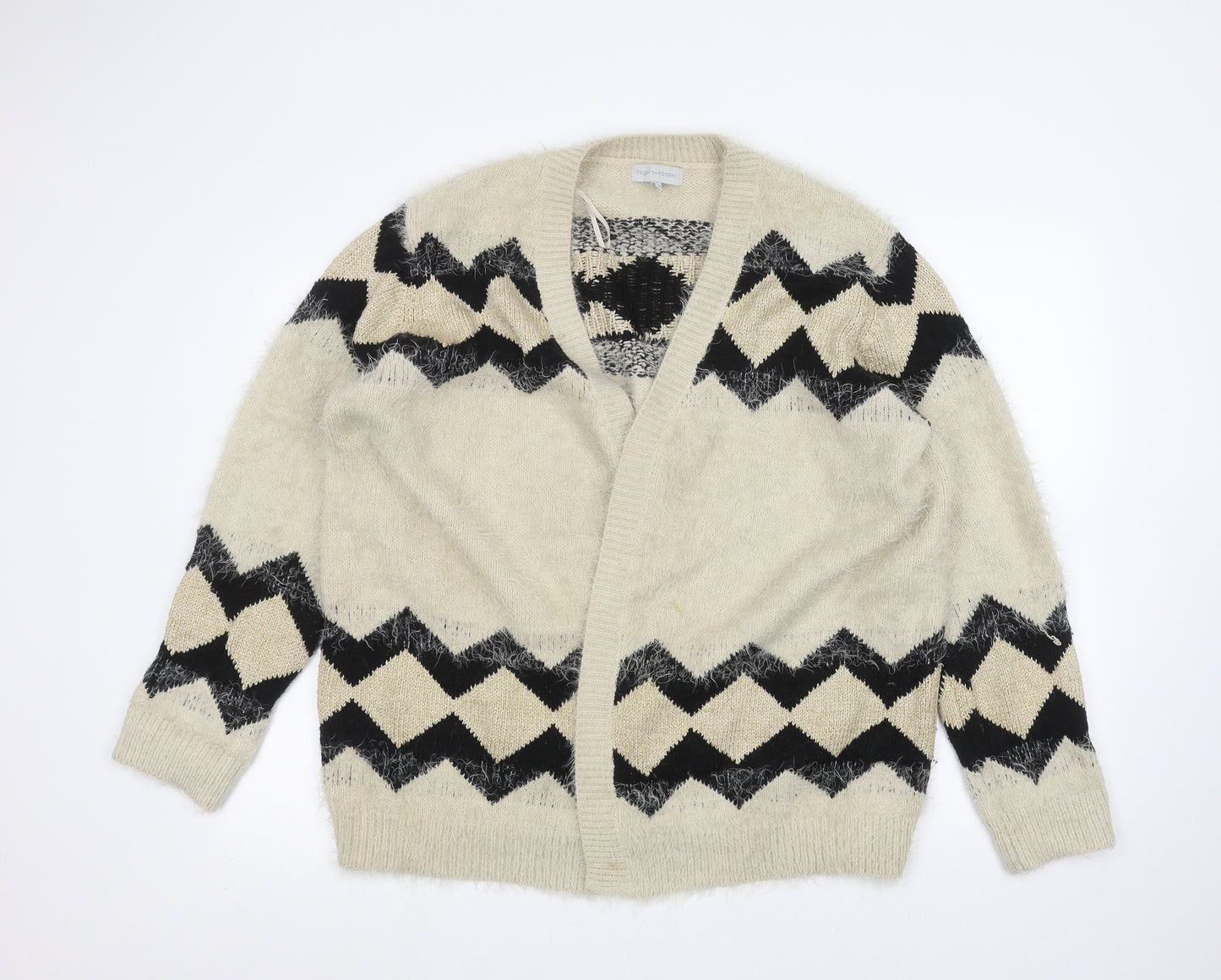 rogers + rogers Womens Beige   Cardigan Jumper Size 22