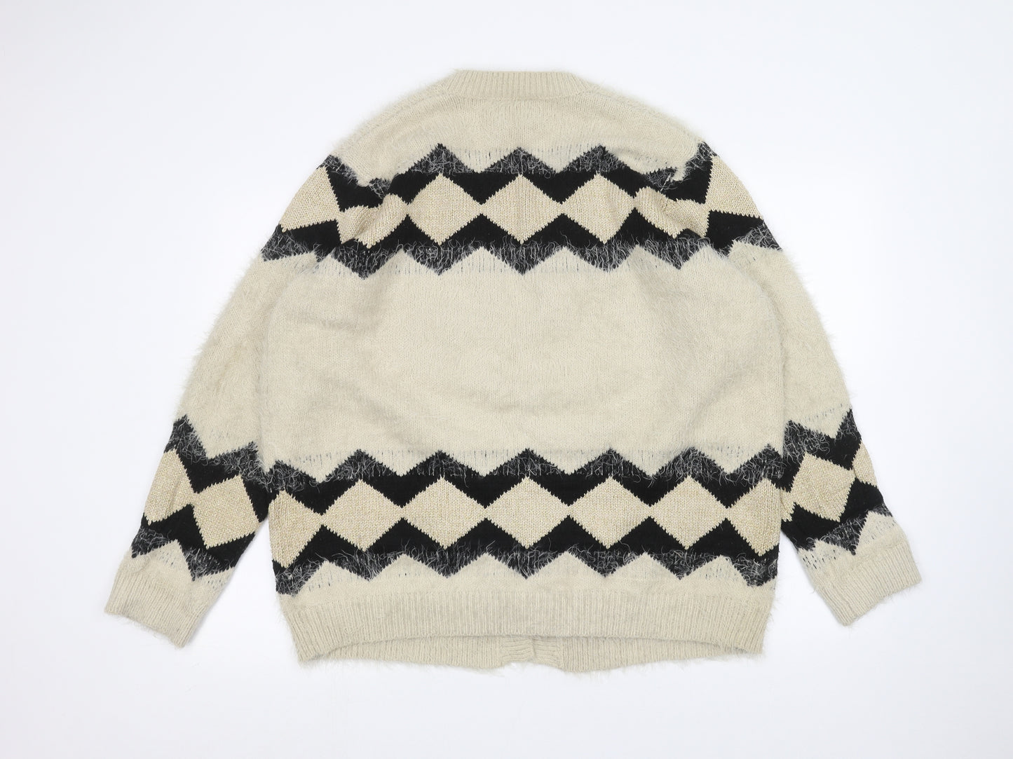 rogers + rogers Womens Beige   Cardigan Jumper Size 22