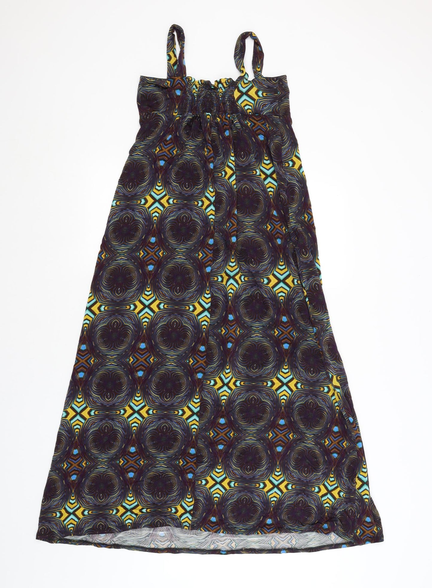 Wallis Womens Multicoloured Argyle/Diamond  Slip Dress  Size 10