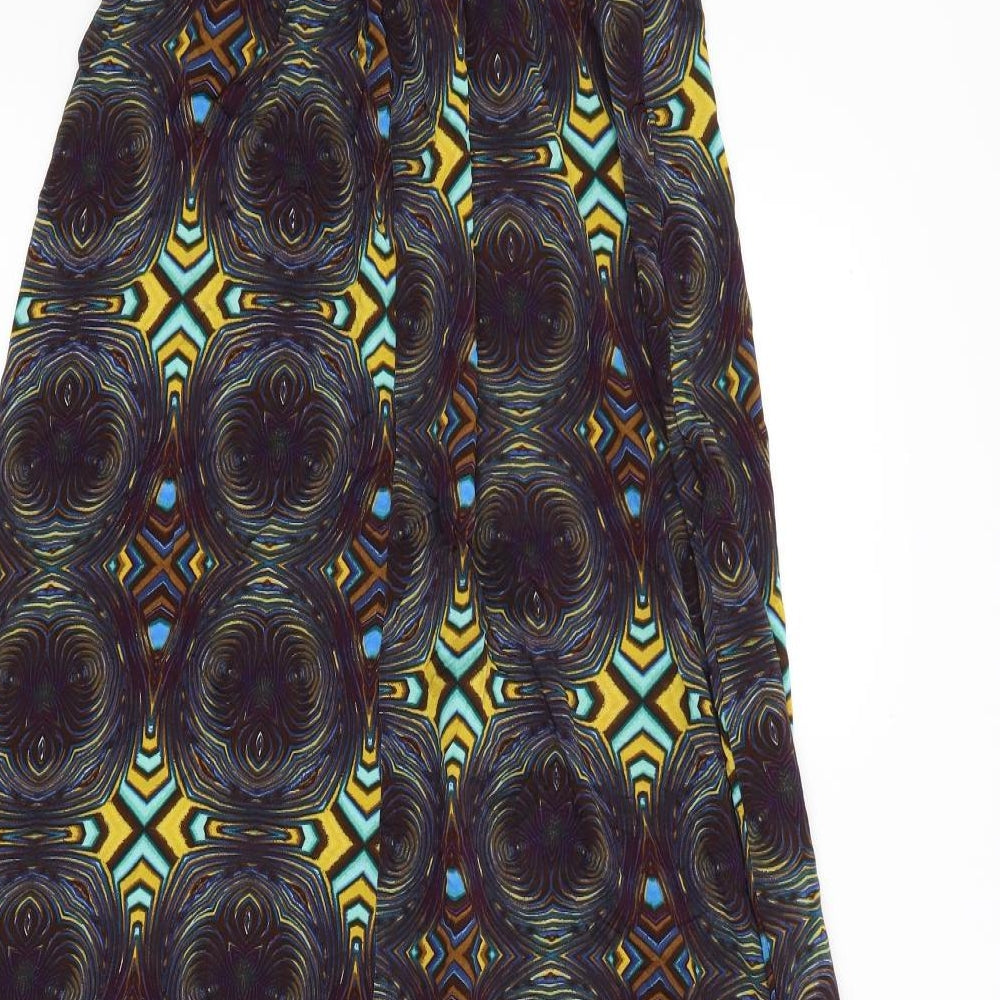Wallis Womens Multicoloured Argyle/Diamond  Slip Dress  Size 10