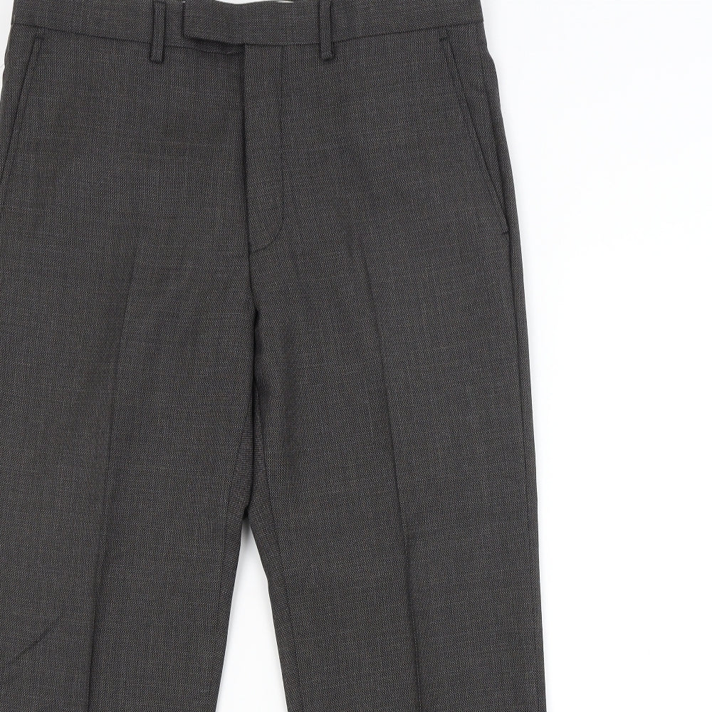 M&S Mens Grey   Trousers  Size 34 in L29 in