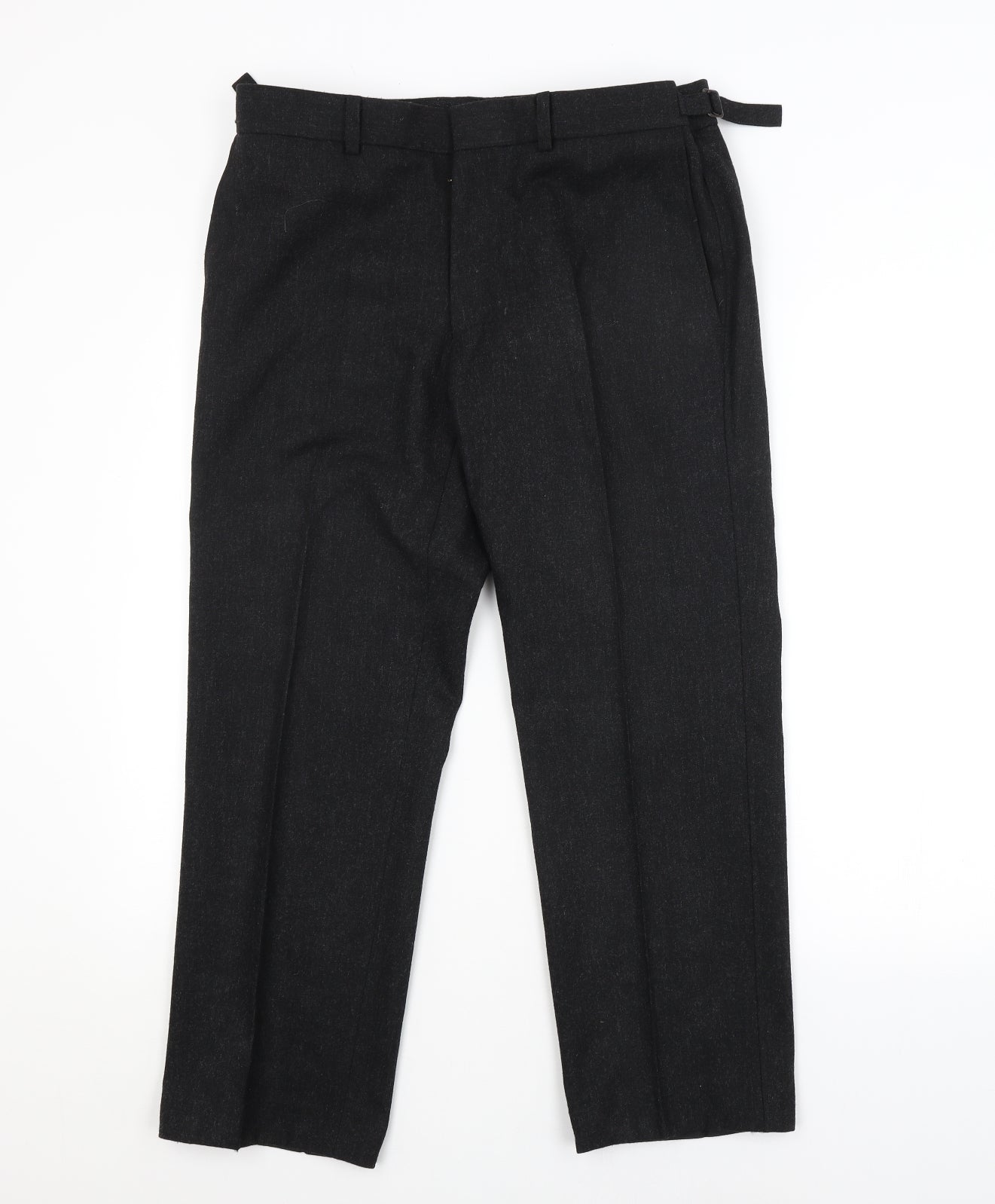 M&S Womens Grey   Trousers  Size 34 in L29 in