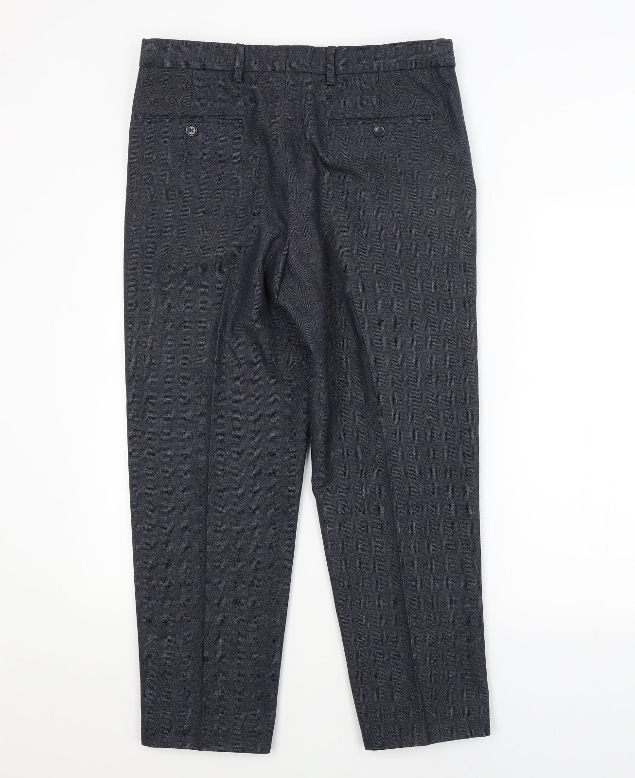 M&S Mens Blue   Trousers  Size 32 in L29 in