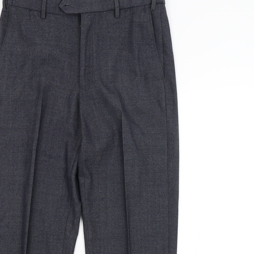M&S Mens Blue   Trousers  Size 32 in L29 in