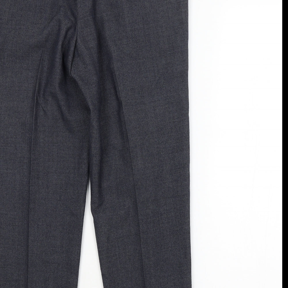 M&S Mens Blue   Trousers  Size 32 in L29 in
