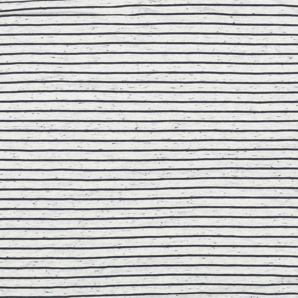 NEXT Girls Multicoloured Striped  Basic T-Shirt Size 6 Years  - CHRISTMAS