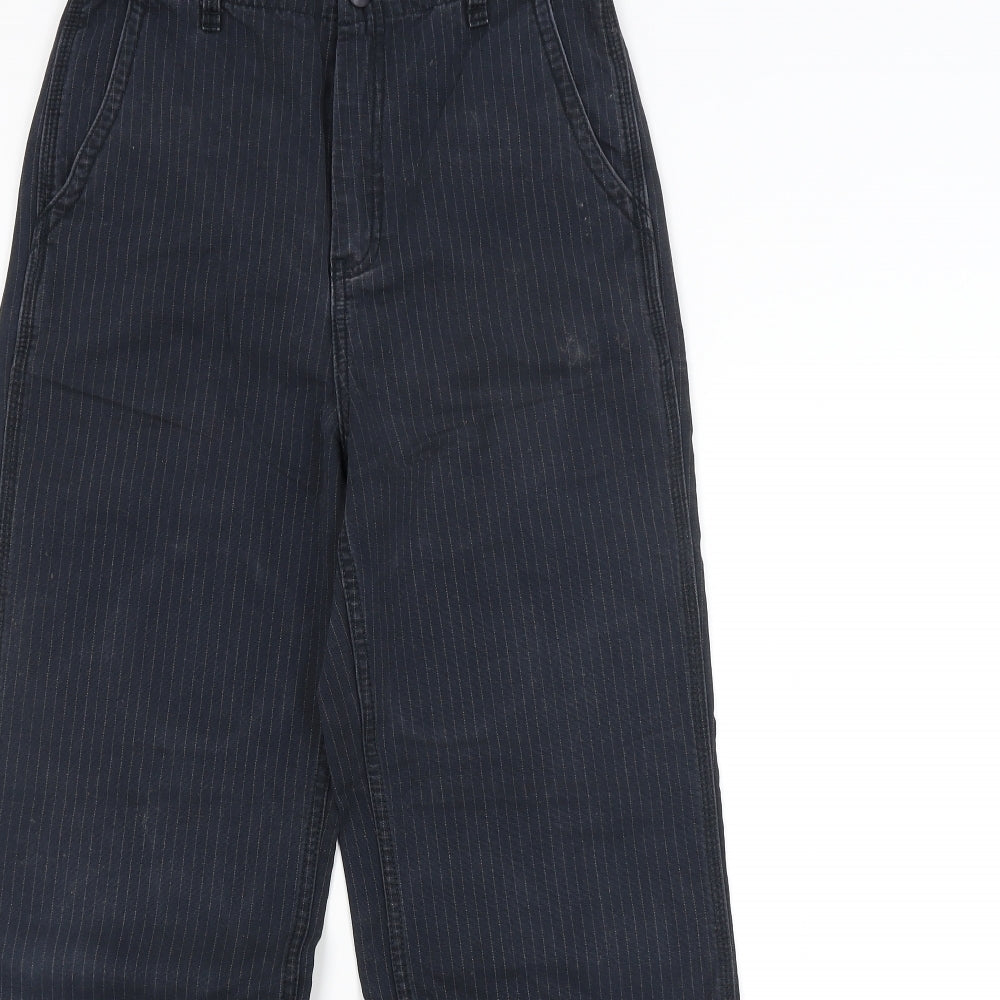 Gap Boys Blue Striped  Chino Trousers Size 13 Years