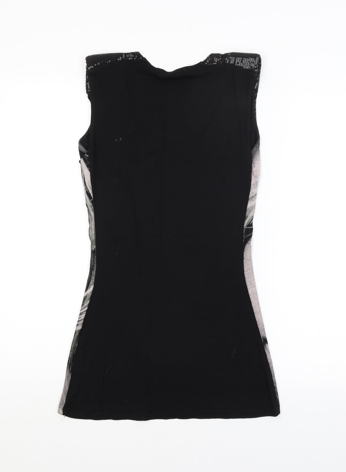 Jane Norman Womens Black   Basic Tank Size 14