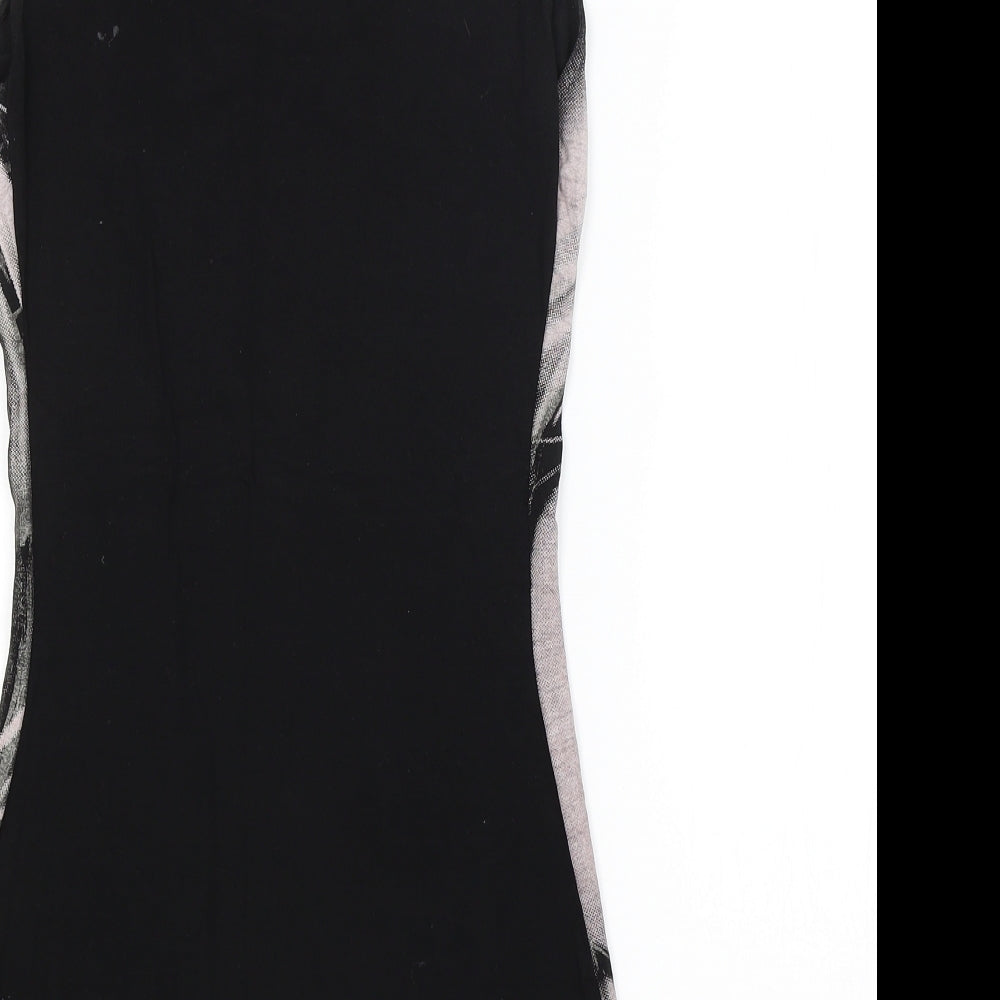 Jane Norman Womens Black   Basic Tank Size 14