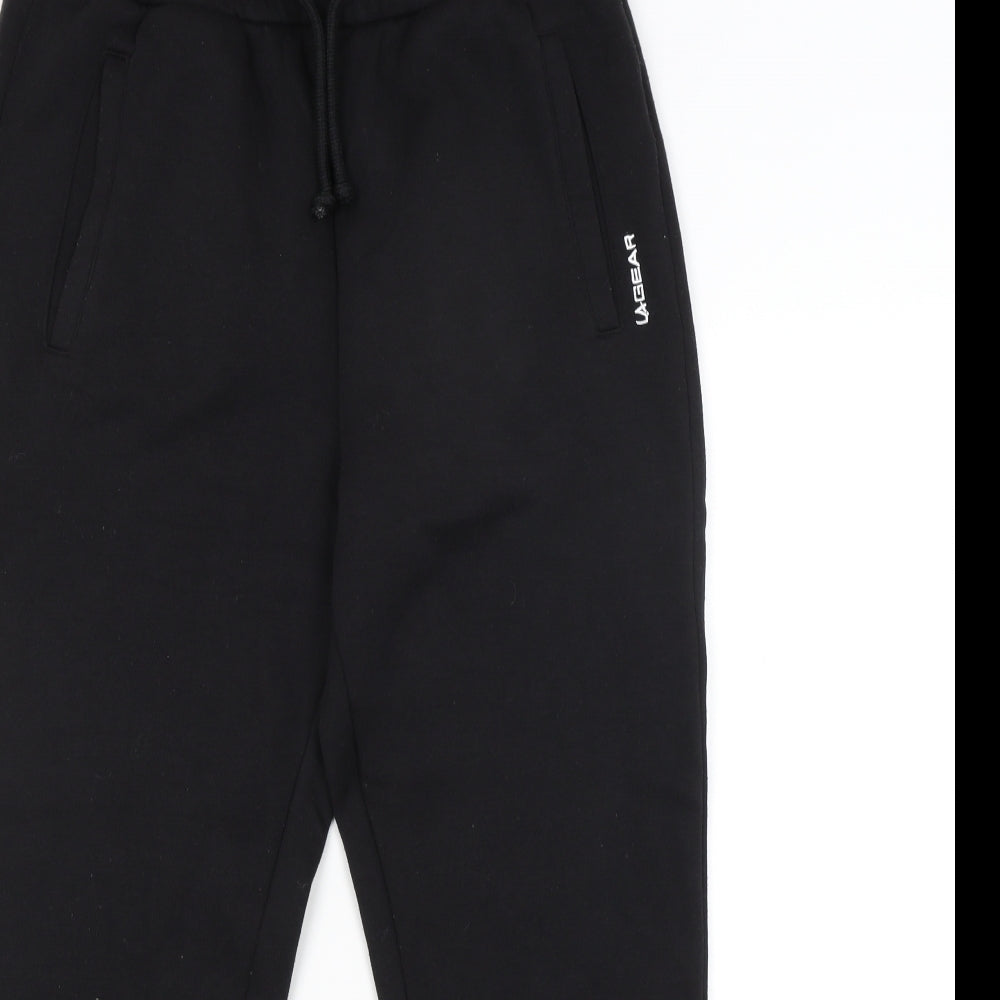 LA Gear Womens Black   Sweatpants Trousers Size 14 L26 in