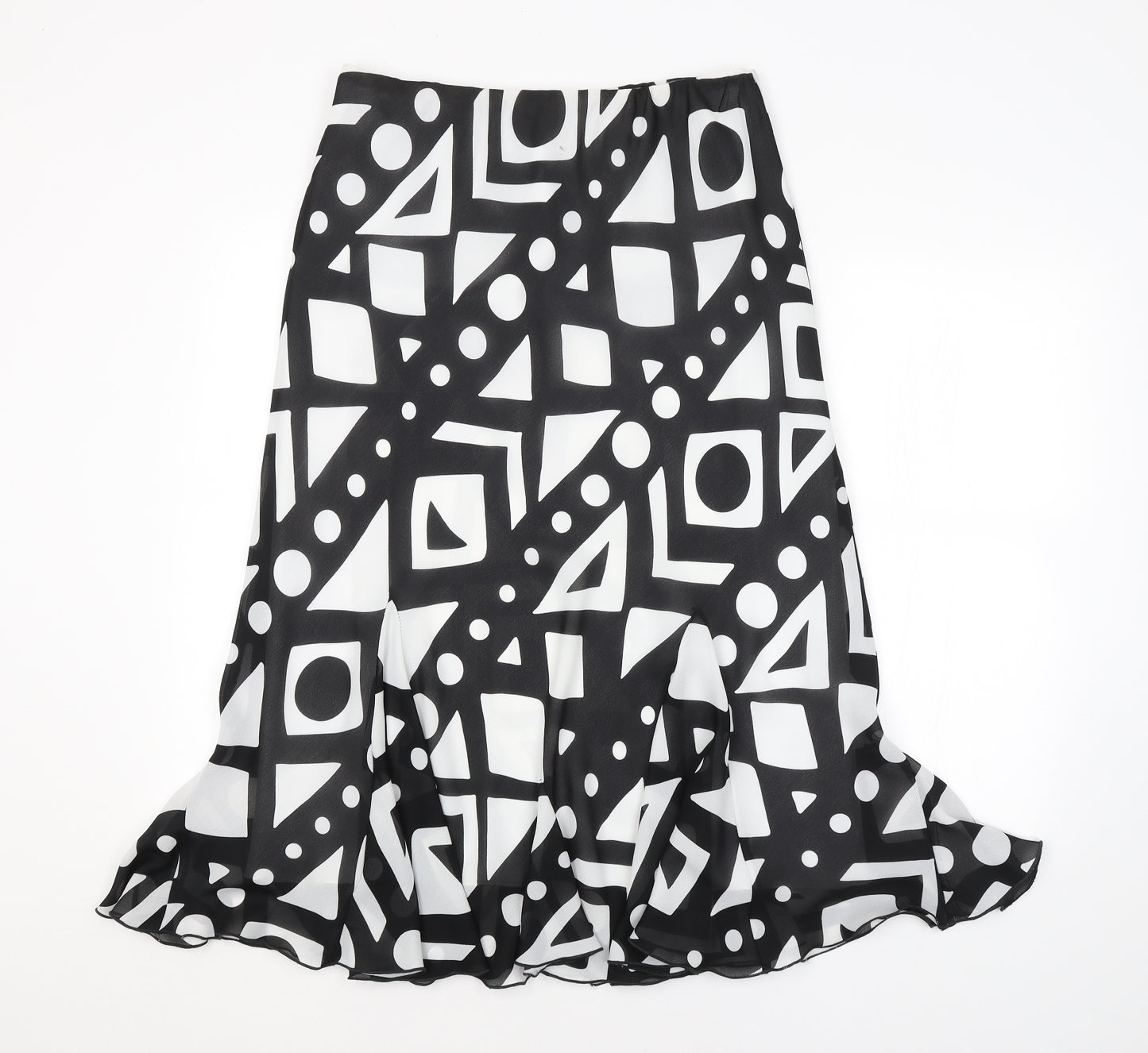 Preworn Womens Multicoloured Argyle/Diamond  A-Line Skirt Size 18