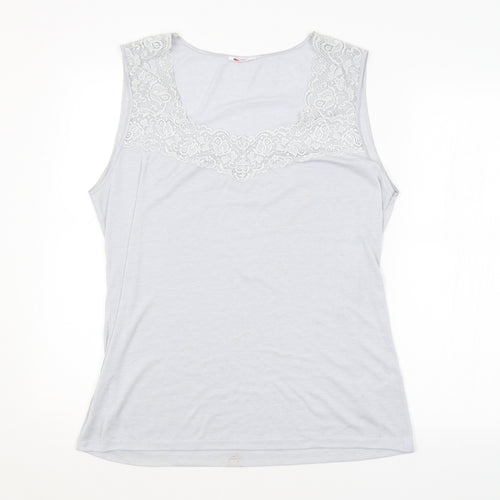 Damart Womens Grey   Basic Tank Size XL