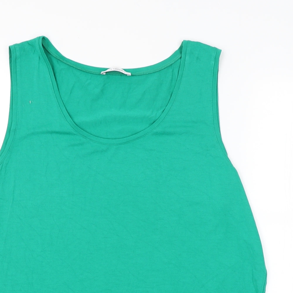 Artigiano Womens Green   Basic Tank Size 24