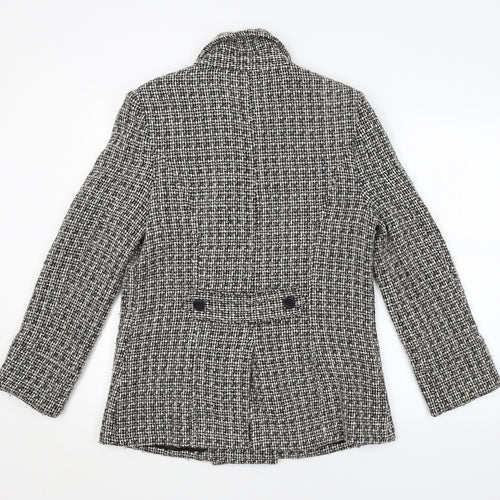 YAZZ Womens Grey   Pea Coat Coat Size 12
