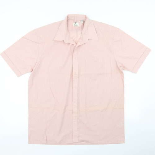 GF Collection Mens Pink    Button-Up Size XL