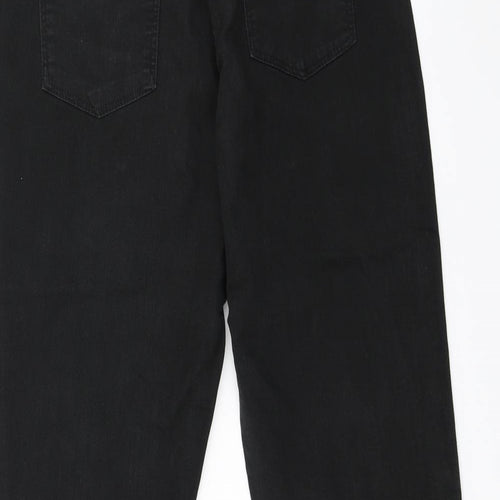 Anthology Womens Black   Straight Jeans Size 16 L29 in