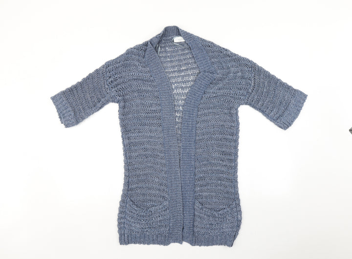 New Look Womens Blue Cardigan Jumper Size M