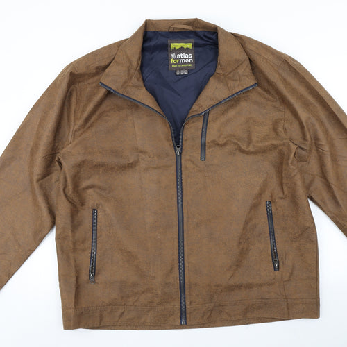 Atlas  Mens Brown   Jacket  Size 2XL