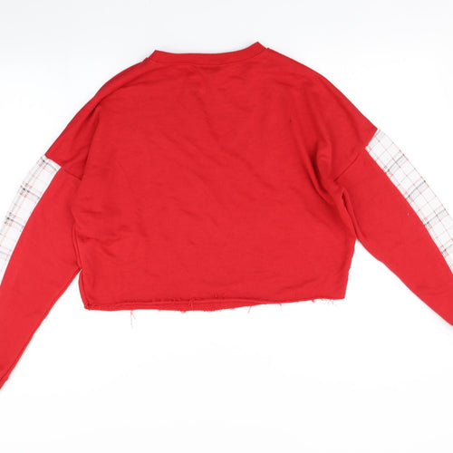 New Look Girls Red   Pullover Jumper Size 14-15 Years  - Brooklyn