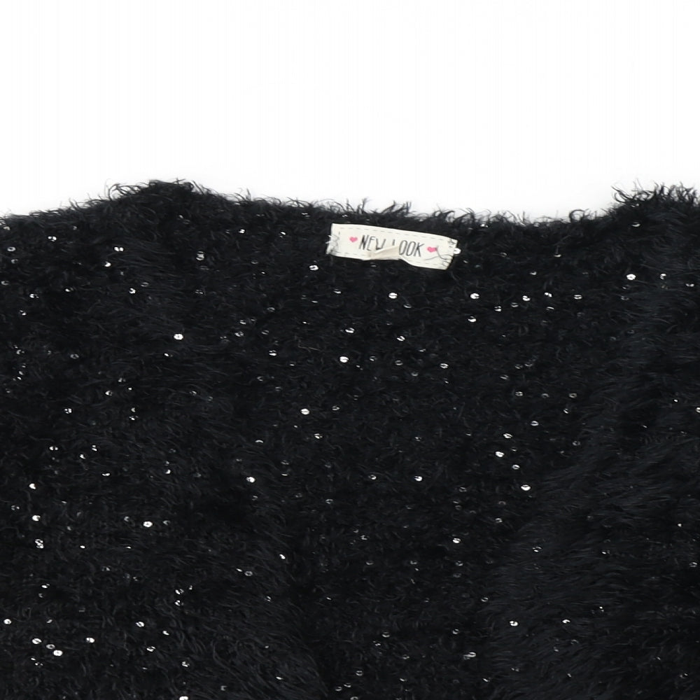 New Look Womens Black   Cardigan Jumper Size S