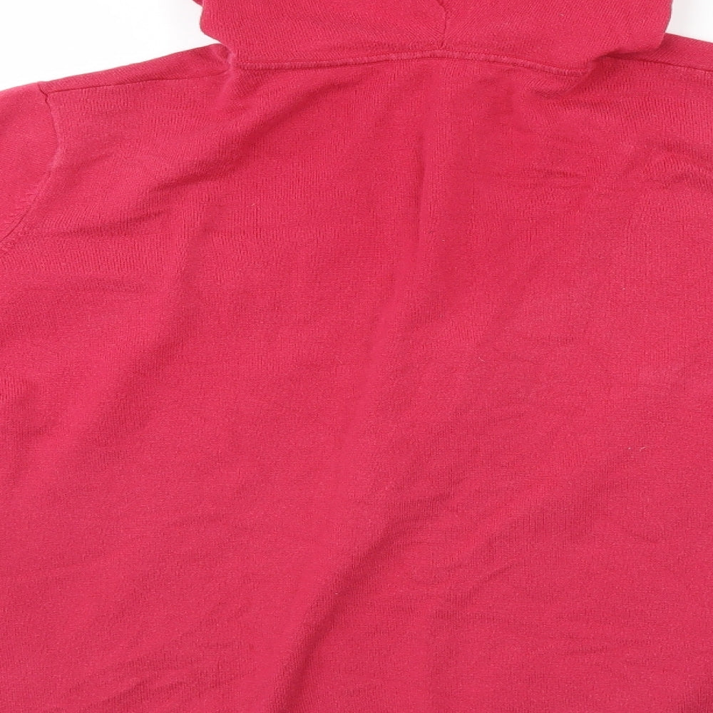 essence Womens Pink   Full Zip Hoodie Size 26