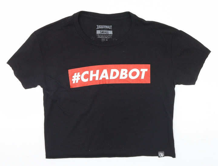 Preworn Boys Black   Basic T-Shirt Size S