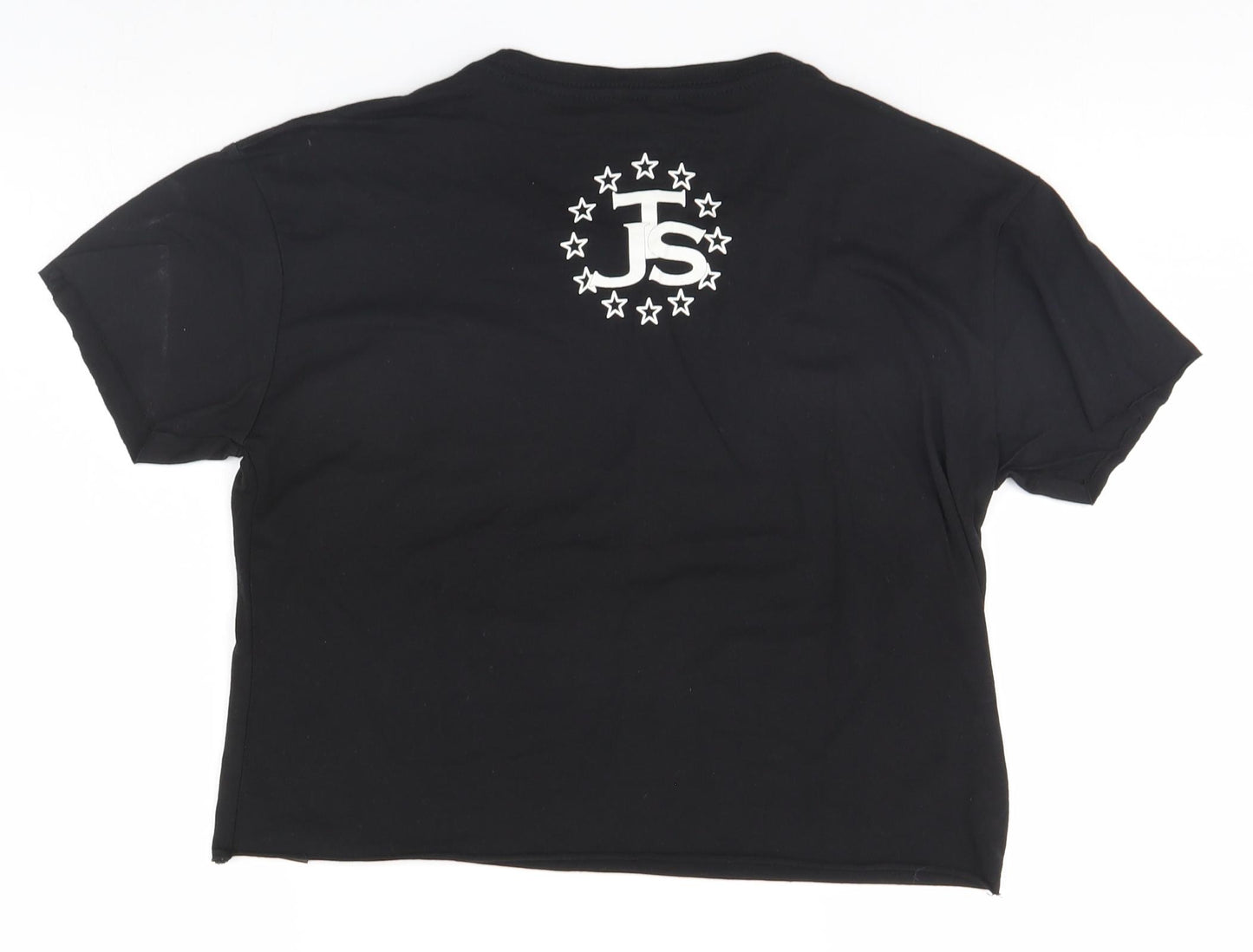 Preworn Boys Black   Basic T-Shirt Size S