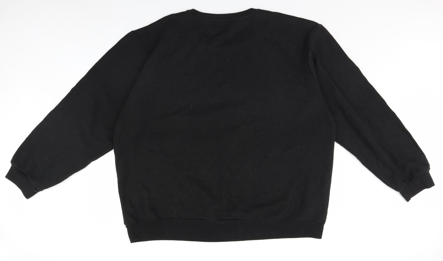 Atlas Mens Black   Pullover Jumper Size 4XL  - Wolf