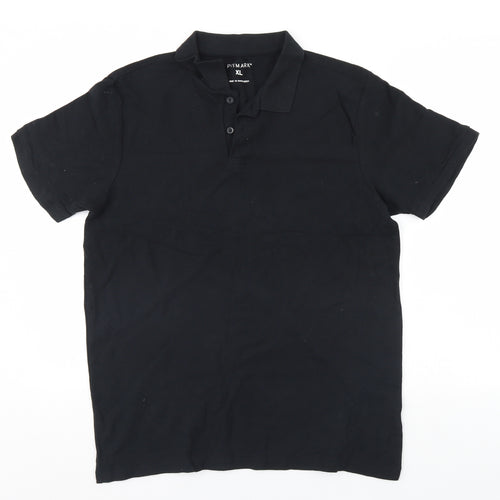 Primark Mens Black    Polo Size XL