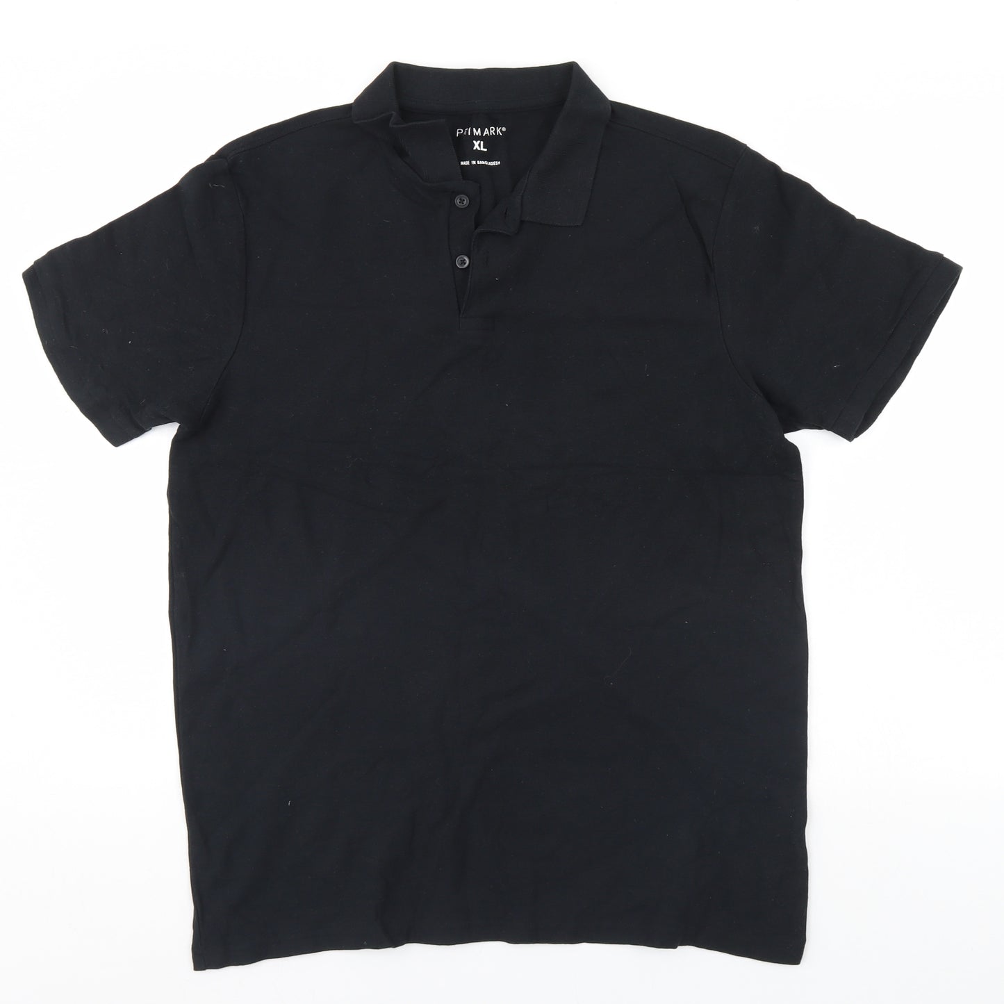 Primark Mens Black    Polo Size XL