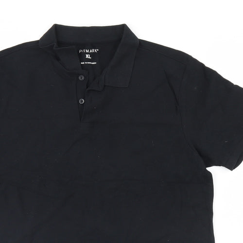Primark Mens Black    Polo Size XL