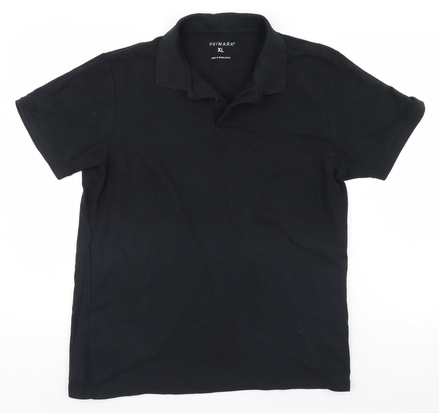 Primark Mens Black    Polo Size XL