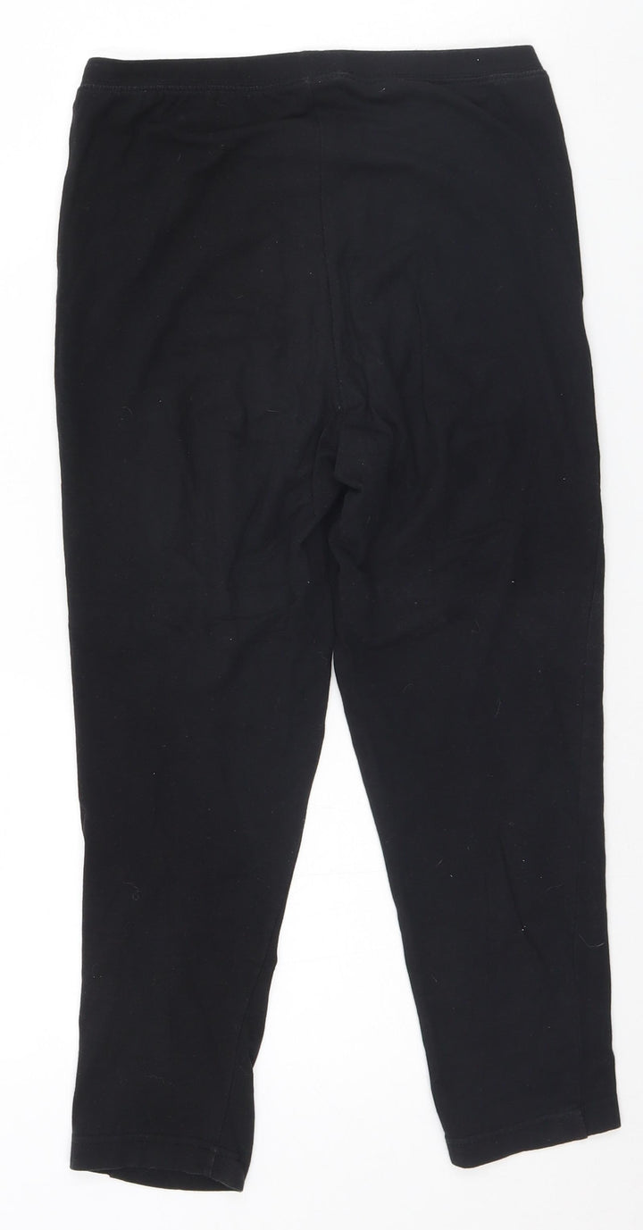Preworn Womens Black Leggings Size M - High waisted