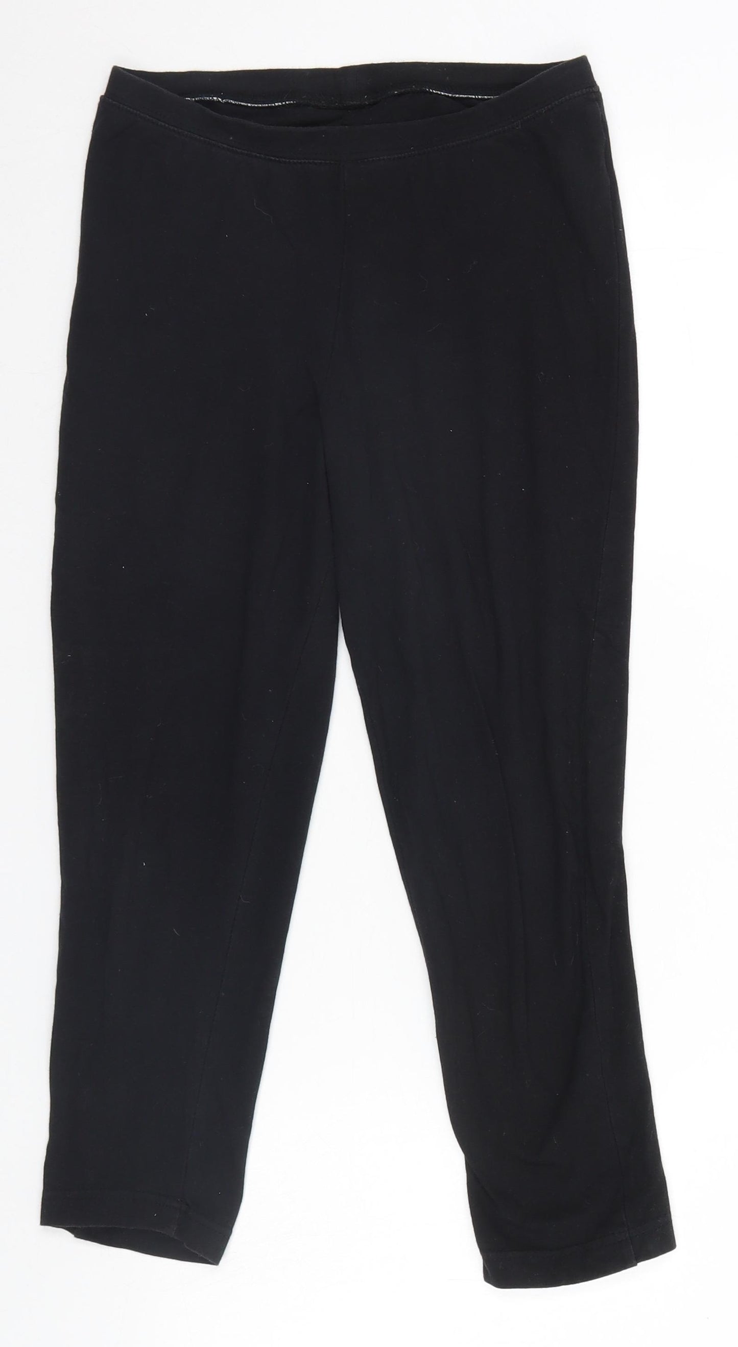 Preworn Womens Black    Leggings Size M  - High waisted