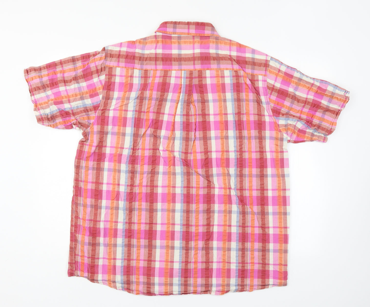Cotton Traders Mens Multicoloured Striped   Button-Up Size XL